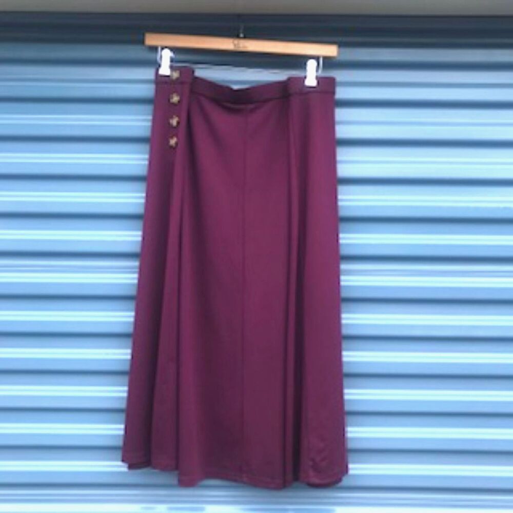 Size: 24/26W 3x Pleated Skirt Bundle . {2} Pcs Christopher & Banks . New w/ Tags - Picture 7 of 8